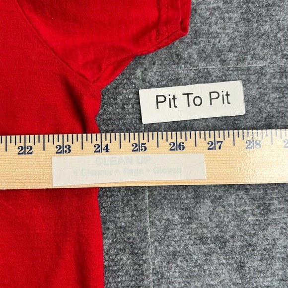 OP T-Shirt Mens Size XL Red USA Patriotic Print Short Sleeve 100% Cotton - Picture 6 of 10